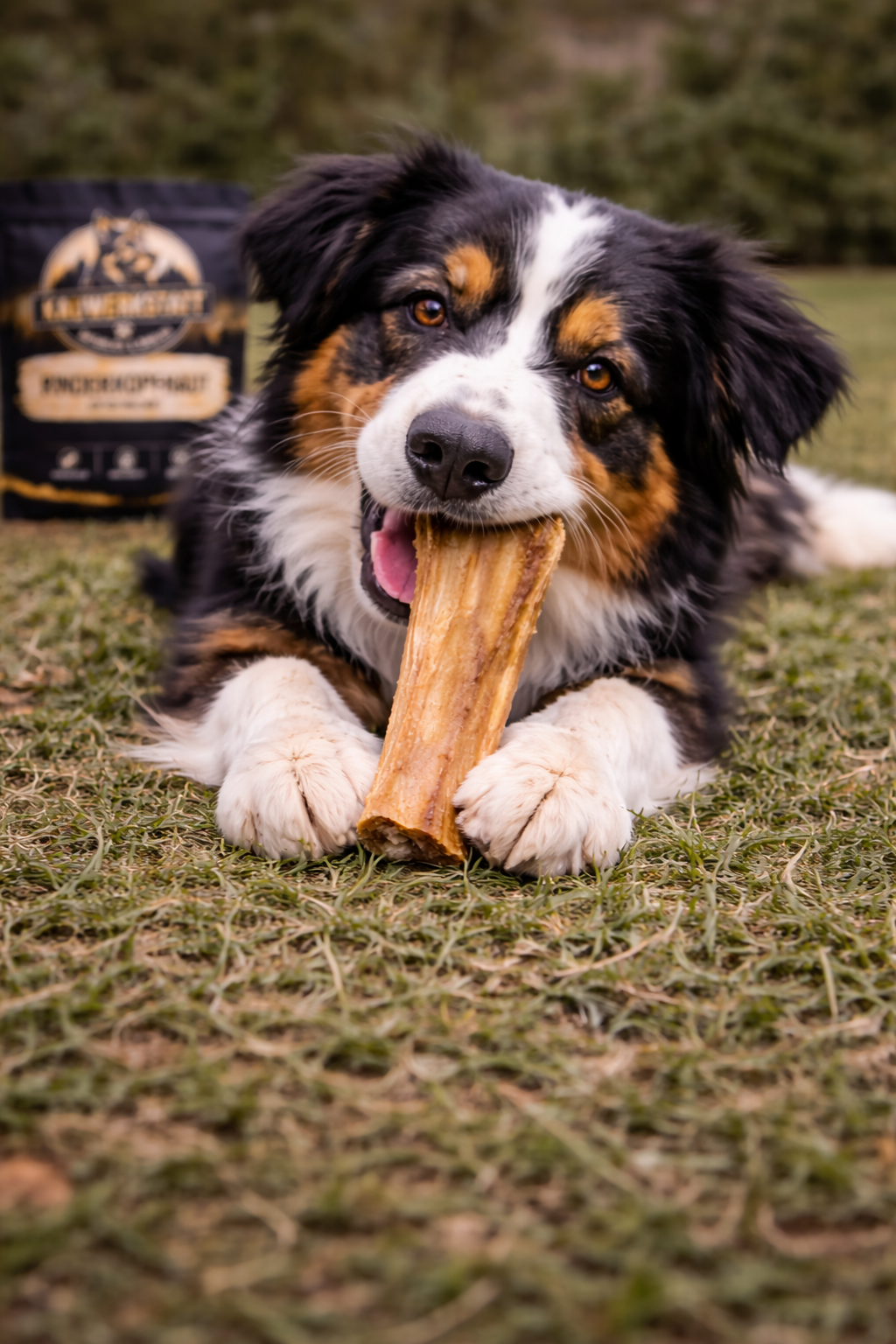 Rinderkopfhaut - Hundesnack