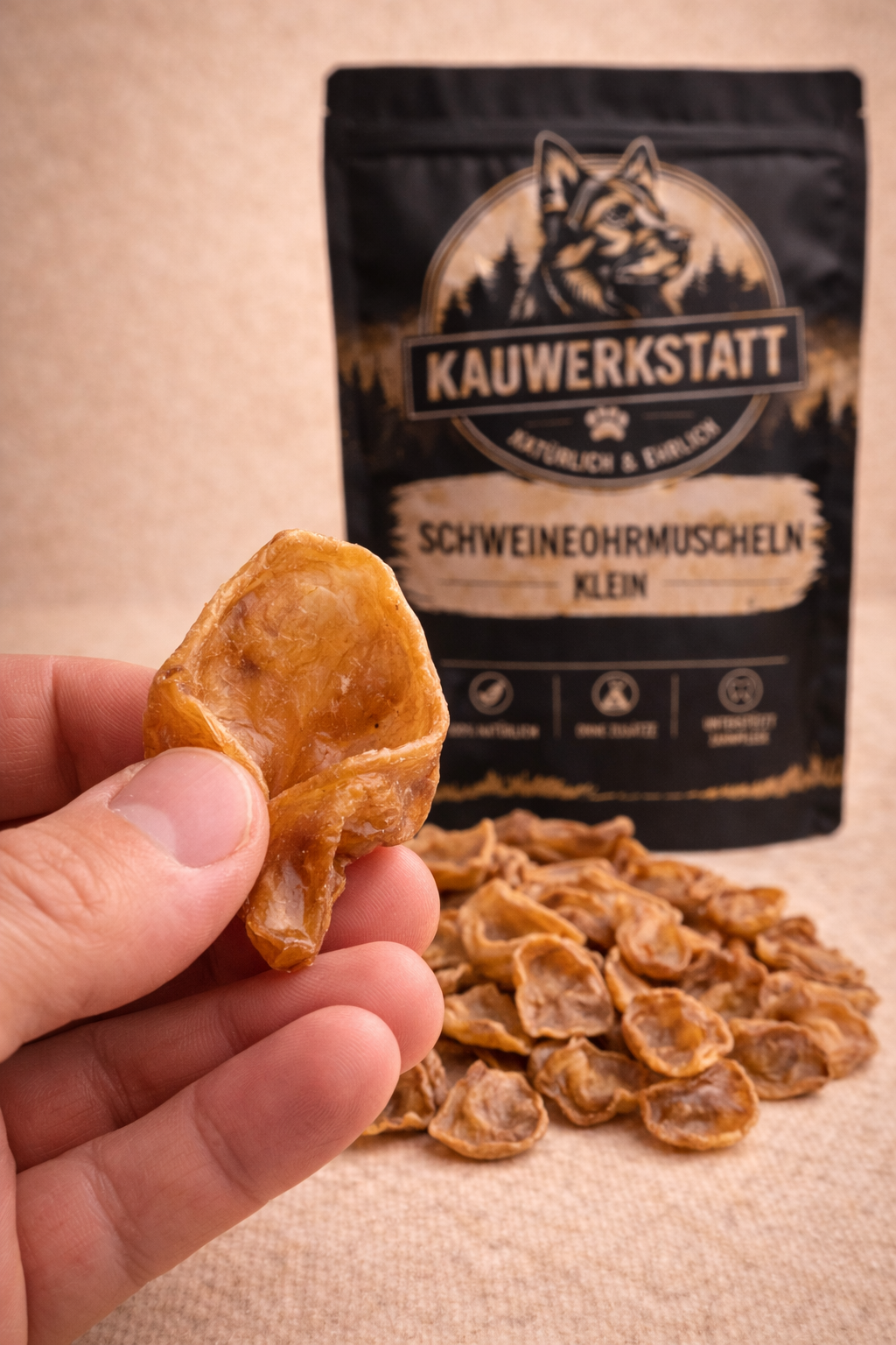 Schweinohrenmuscheln - Hundesnack