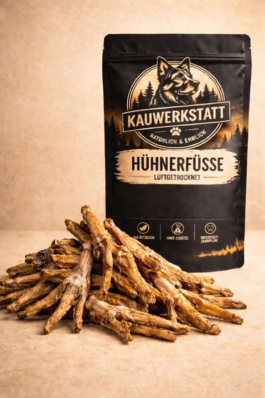 Hühnerfüsse – luftgetrocknet | 100% natürlich