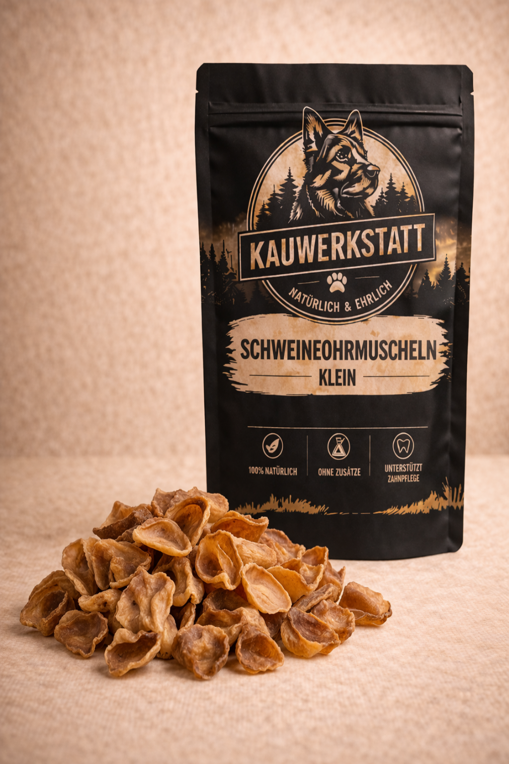 Schweinohrenmuscheln - Hundesnack