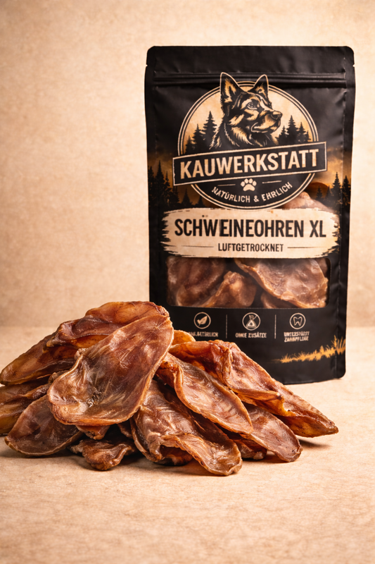 Schweineohren – luftgetrocknet | 100 % natürlich